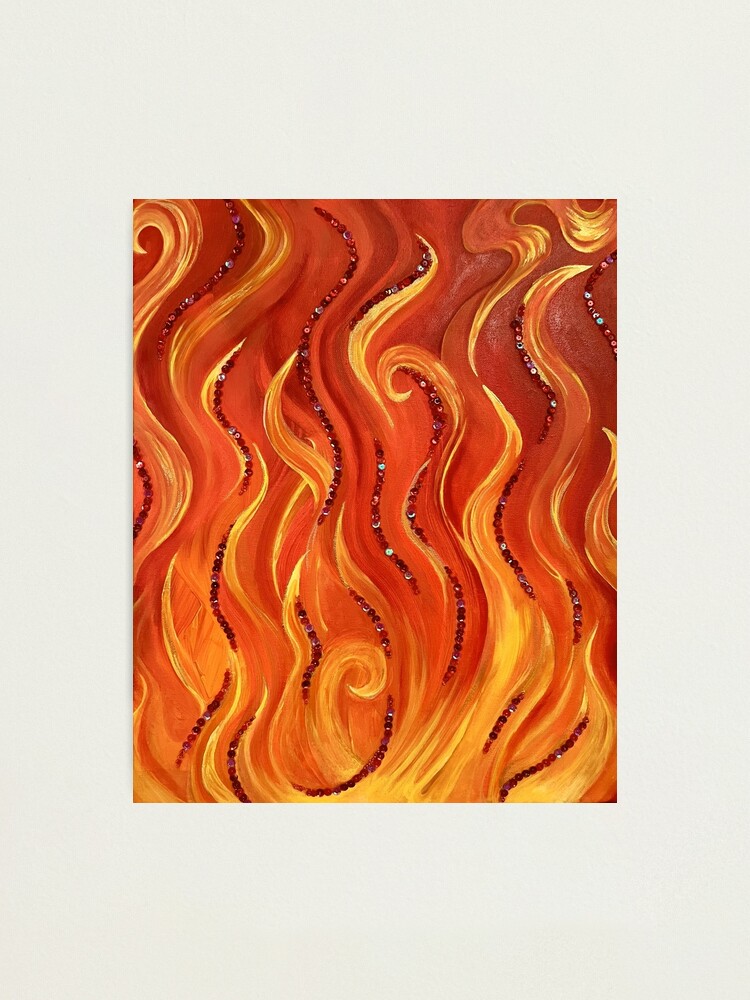 Thumbnail 2 of 3, Photographic Print, The Fire Within Us designed and sold by Stirly.