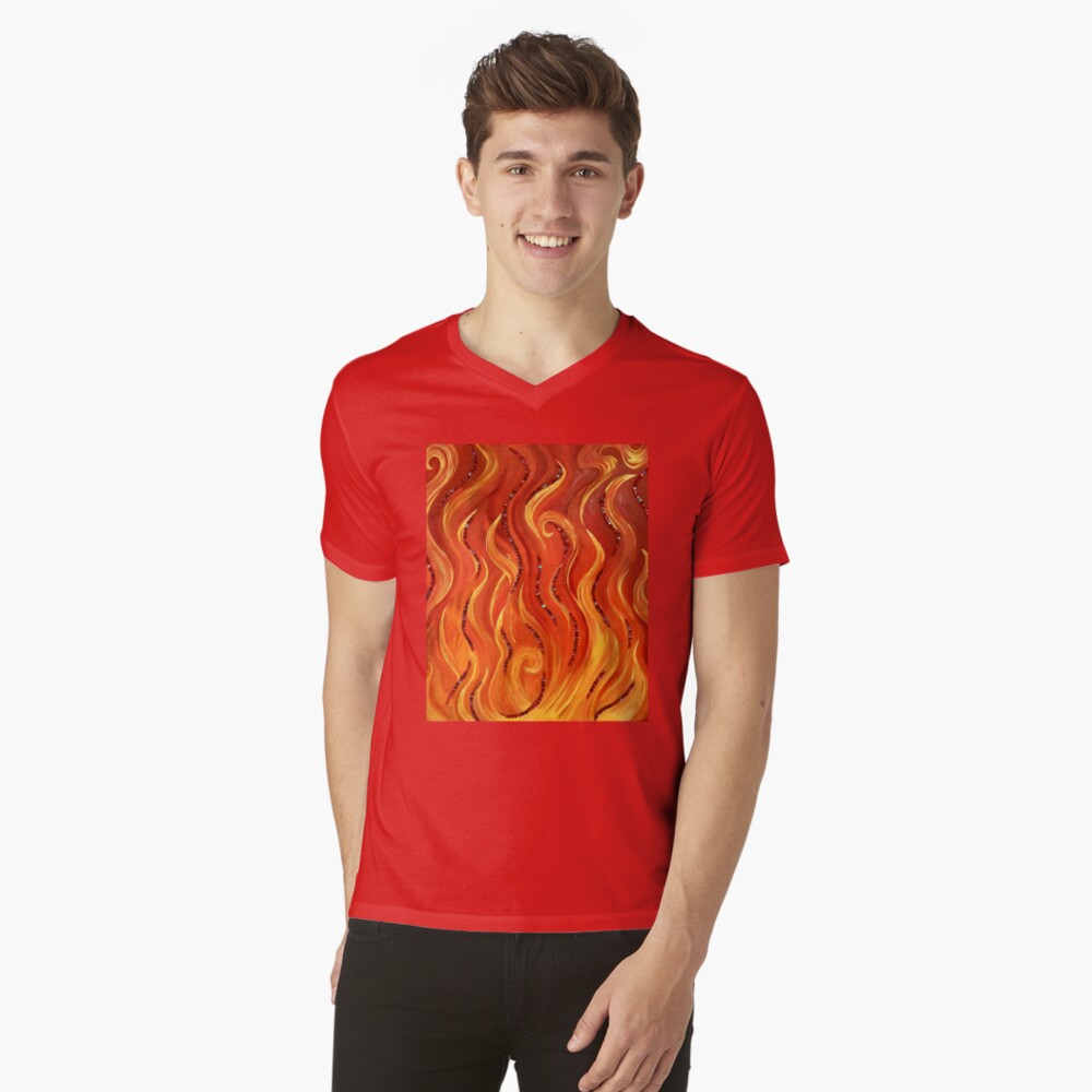 Item preview, V-Neck T-Shirt designed and sold by Stirly.