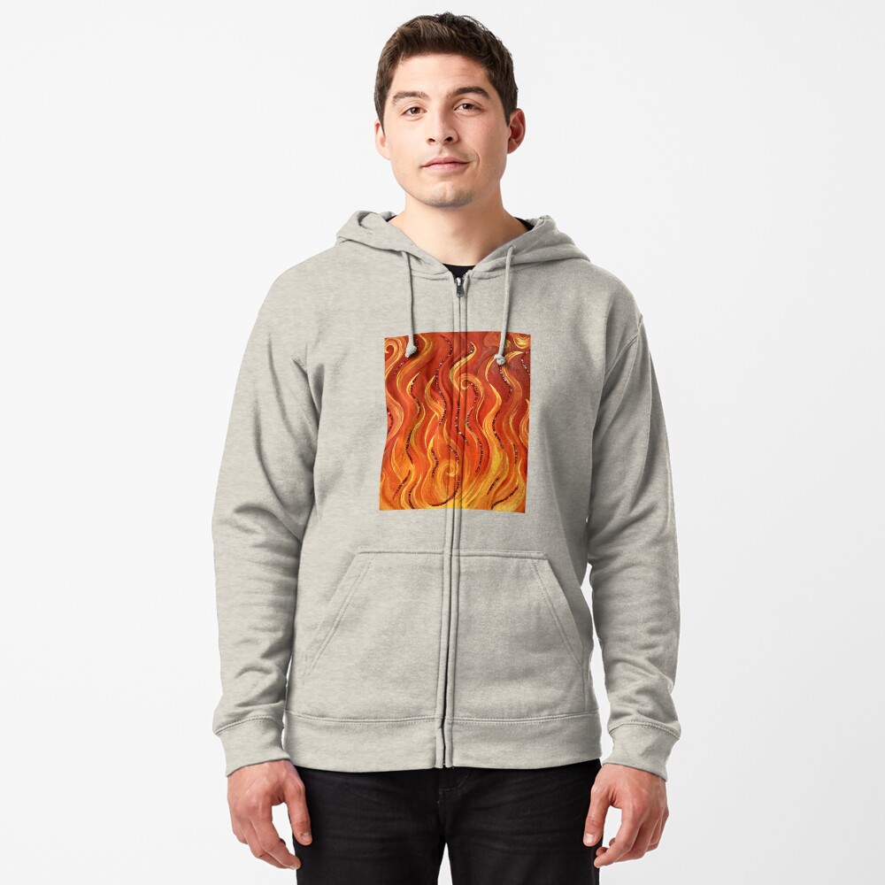 Item preview, Zipped Hoodie designed and sold by Stirly.