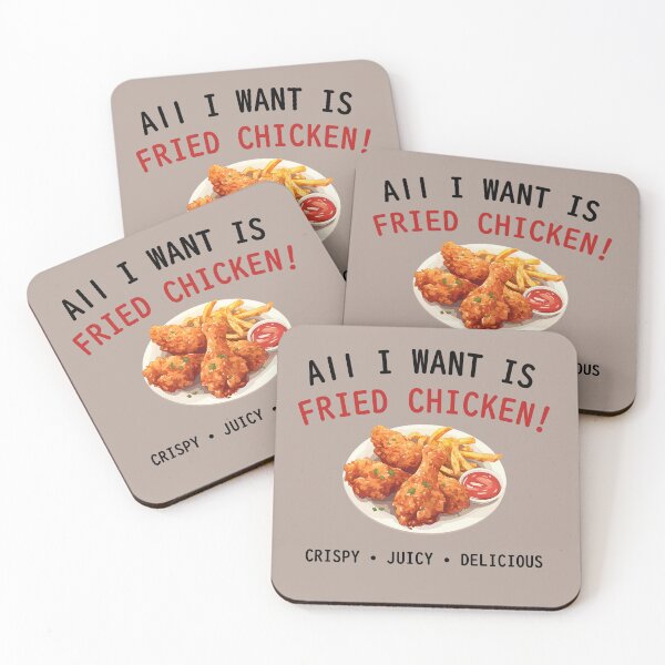 Item preview, All I want is fried chicken designed and sold by sakurashorty.