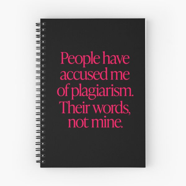 Item preview, People have accused me of plagiarism. Their words, not mine. v.6 designed and sold by x1brett.