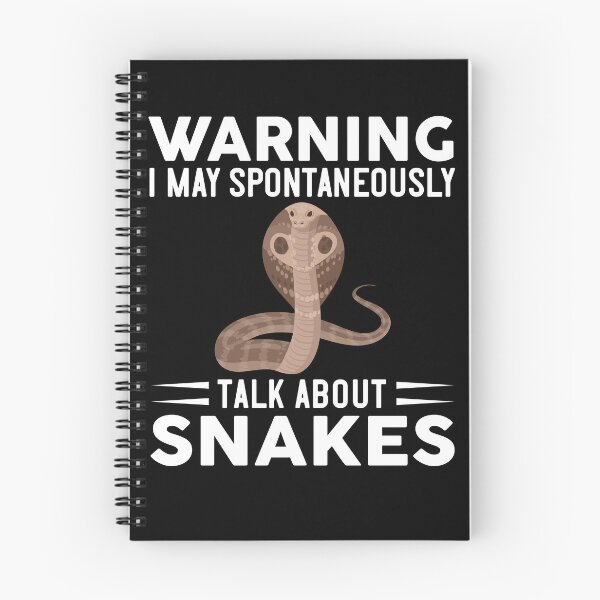 Item preview, Warning I May Spontaneously Talk About Snakes designed and sold by OX-tright.