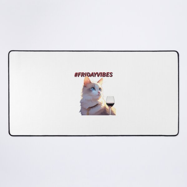 Item preview, #FRIDAYVIBES designed and sold by AmazingBackDrop.