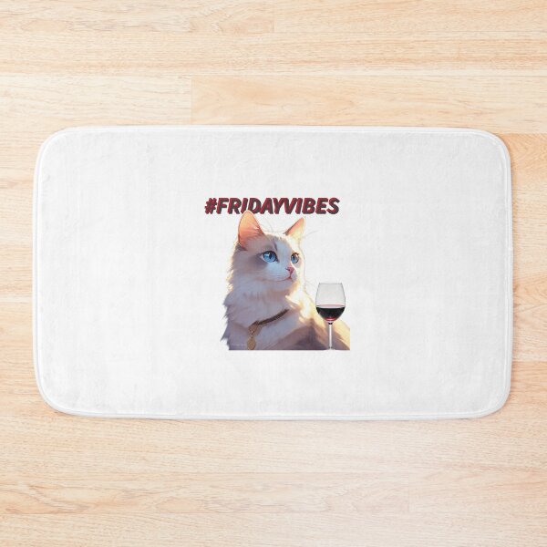 Item preview, #FRIDAYVIBES designed and sold by AmazingBackDrop.