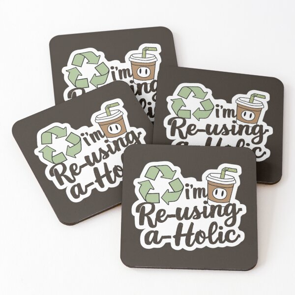 Item preview, I'm re-using-a-holic. designed and sold by Yallwofunart.