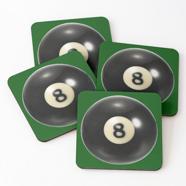Item preview, Vintage Snooker Billiard 8 Ball  designed and sold by midlands-1993.