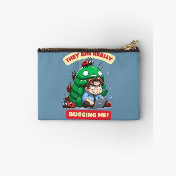 Item preview, Funny cartoon software engineer humor they are really bugging me designed and sold by TiredEngineer86.