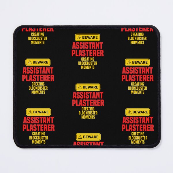 Item preview, Assistant Plasterer Creating Blockbuster Moments designed and sold by NermilioDesigns.