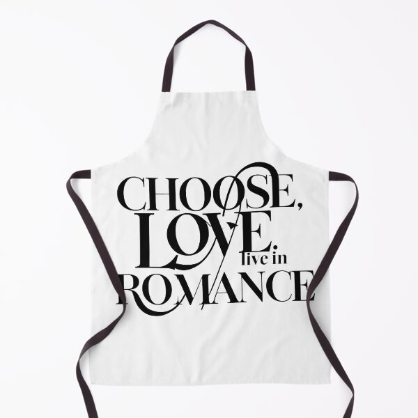Item preview, A captivating typography design featuring the phrase "Choose Love, Live in Romance" in a bold, elegant font. designed and sold by artumbre.
