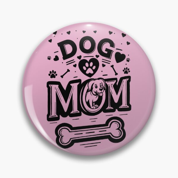 Item preview, Dog Mom Text Graphic Design designed and sold by CritterManiaUK.