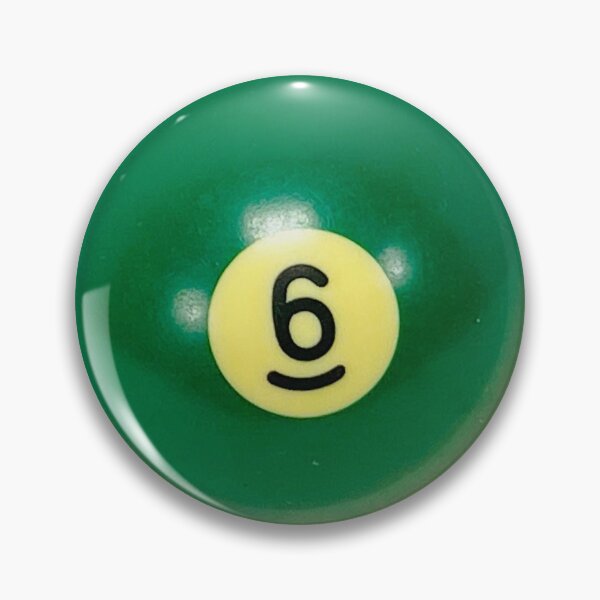 Item preview, Vintage Snooker Billiard 6 Ball  designed and sold by midlands-1993.