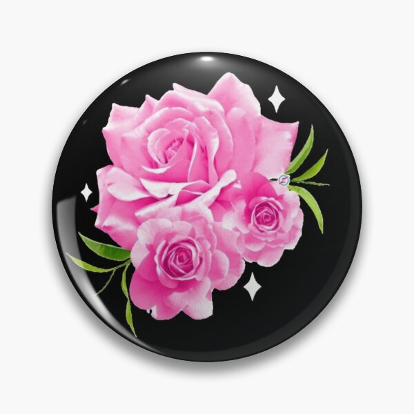 Item preview, Charm of pink roses designed and sold by TroviTutto.