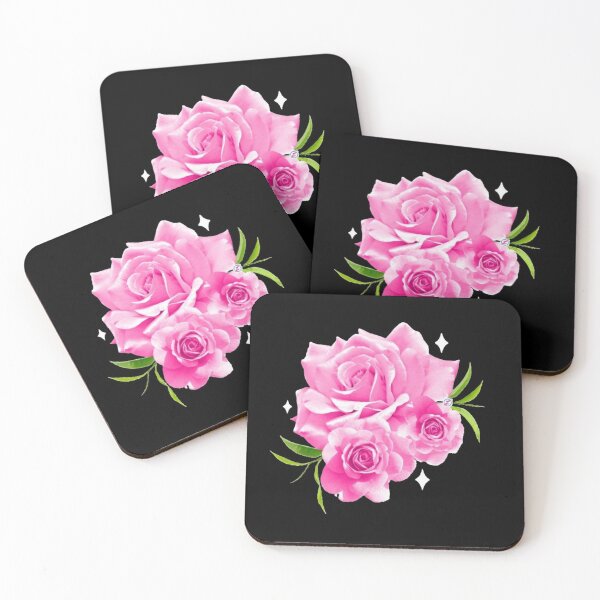 Item preview, Charm of pink roses designed and sold by TroviTutto.