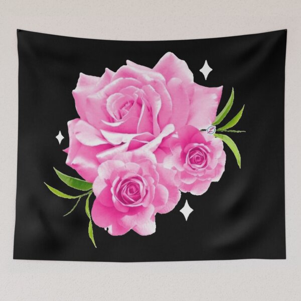 Item preview, Charm of pink roses designed and sold by TroviTutto.