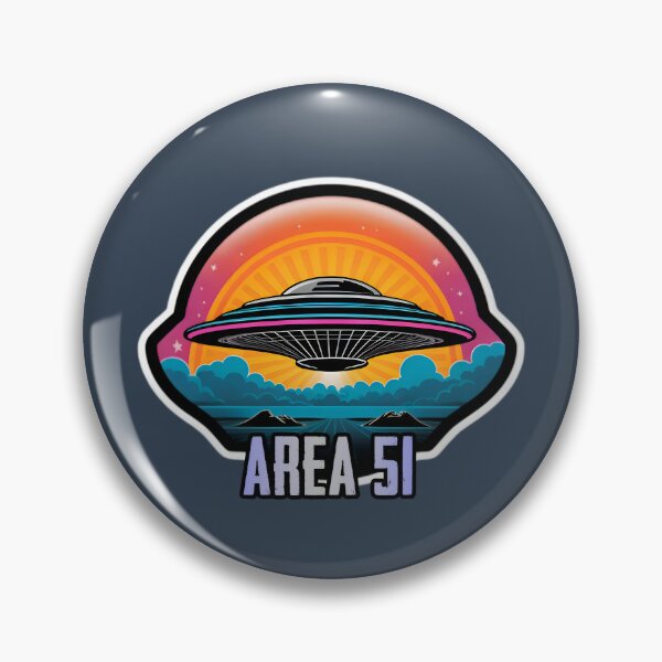 Item preview, UFO at Area 51 designed and sold by TheArtOfPat.