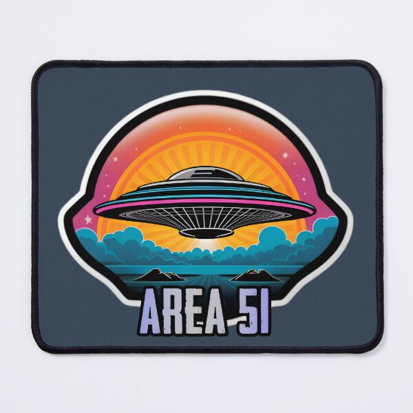 Item preview, UFO at Area 51 designed and sold by TheArtOfPat.