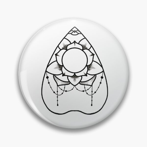 Item preview, Floral Planchette designed and sold by HallyuHeaven.