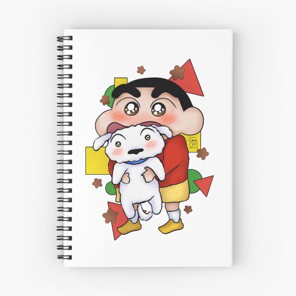 Item preview, Shin Chan + Shiro Sticker designed and sold by LunarChim.