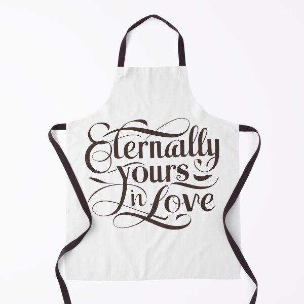 Item preview, A beautiful custom typography design featuring the words "Eternally Yours in Love" in a unique and elegant script.  designed and sold by artumbre.