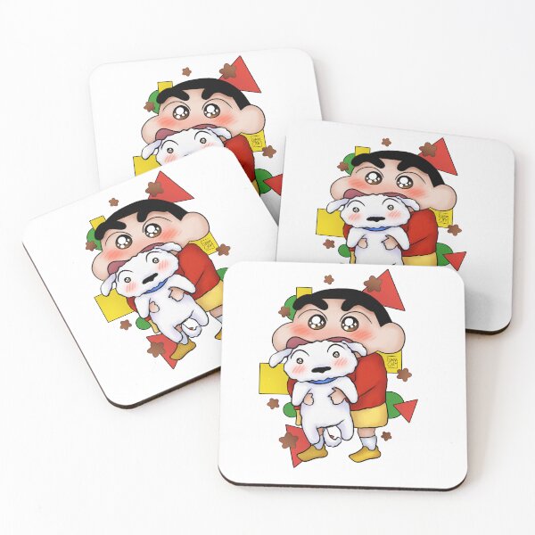 Item preview, Shin Chan + Shiro Sticker designed and sold by LunarChim.