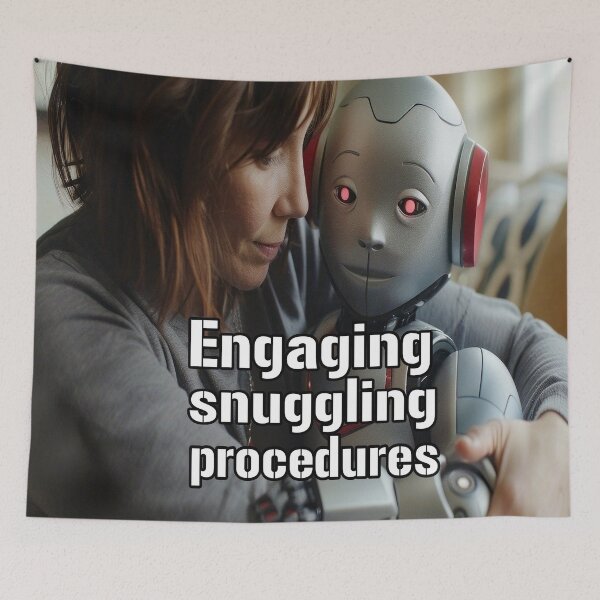 Item preview, Engaging Snuggling Procedures designed and sold by Surreallytee.