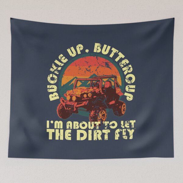 Artikelvorschau, Off-Road-Abenteuer-T-Shirt: Schnall dich an, Buttercup! entworfen und verkauft von tronictees.