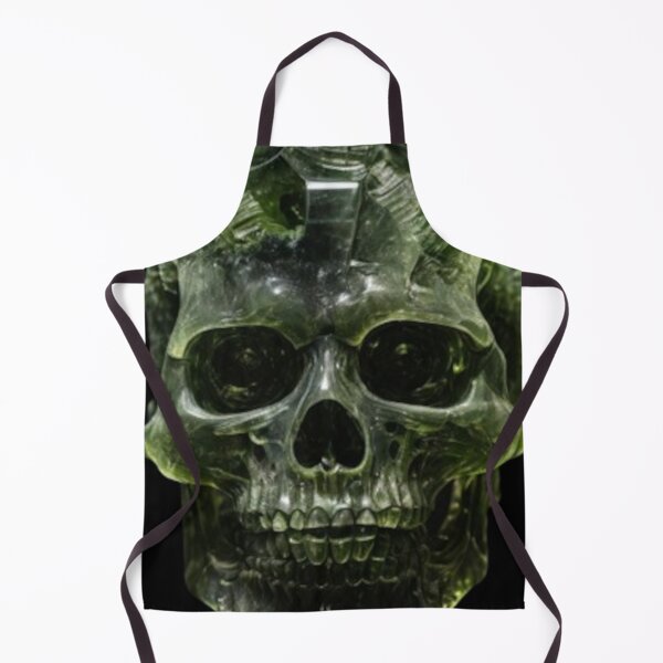 Item preview, Crystal Skull (Moldavite) designed and sold by Zendragon-Store.