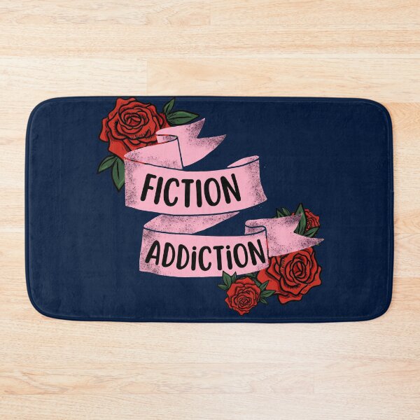 Item preview, Fiction Addiction Bookish Banner designed and sold by slicksquid.