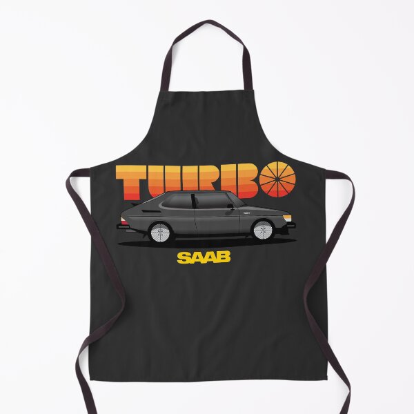 Item preview, Saab 99 TURBO retro Illustration Black designed and sold by blackdogshop.