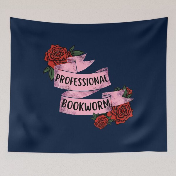 Item preview, Professional Bookworm Bookish Banner designed and sold by slicksquid.