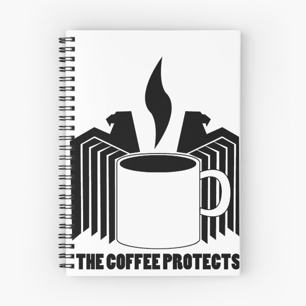 Item preview, The Coffee Protects designed and sold by 0bsidian0rder.
