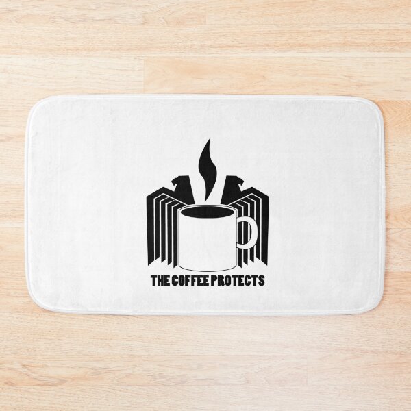 Item preview, The Coffee Protects designed and sold by 0bsidian0rder.