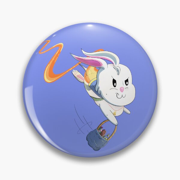 Item preview, Rabbit in jet pack delivering easter eggs designed and sold by Adritonik.