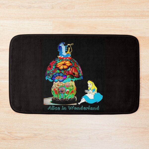 Item preview, Alice in Wonderland and The Caterpillar with a Hookah on a Mushroom Print designed and sold by posterbobs.