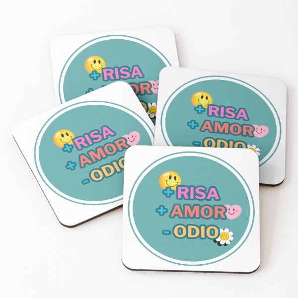 Item preview, Más risas, más amor, menos odio designed and sold by AmaHC-Store.
