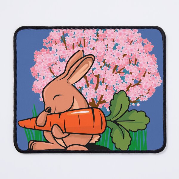 Item preview, Rabbit Feast of Flowers designed and sold by DesignNebula.