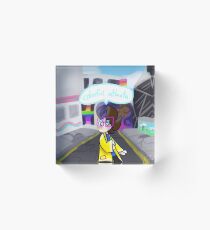 Colorful Atlanta Acrylic Block
