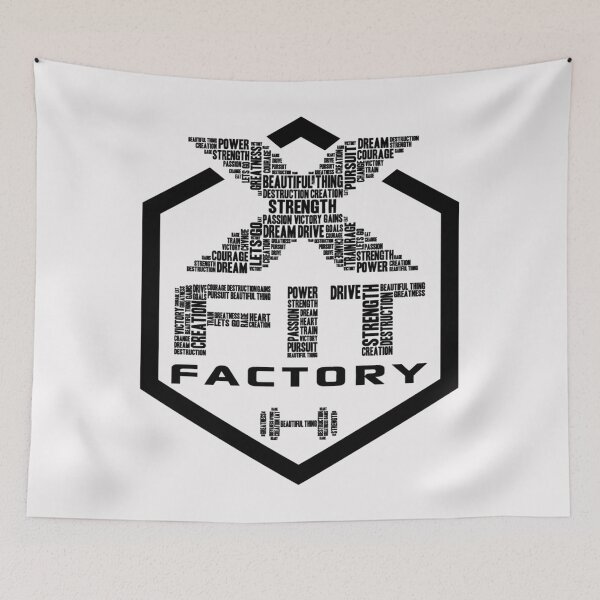 Item preview, X-Fit Factory Black Logo designed and sold by ShawnMHansen.