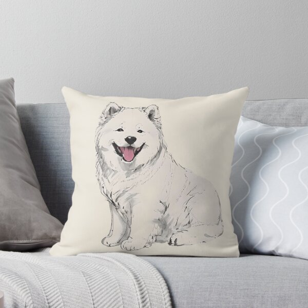 Item preview, Samoyed - Chinese ink Smile  designed and sold by Kappadog.