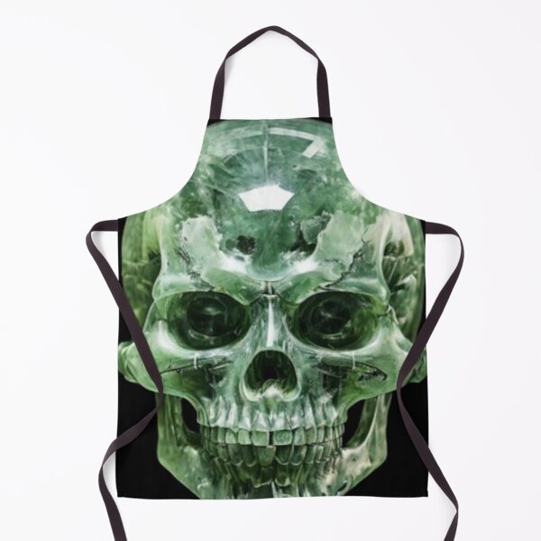 Item preview, Crystal Skull (Hiddenite) designed and sold by Zendragon-Store.