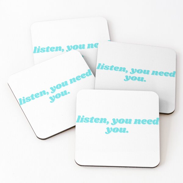 Item preview, listen, you need you, blue design designed and sold by ChiWellness Shop.