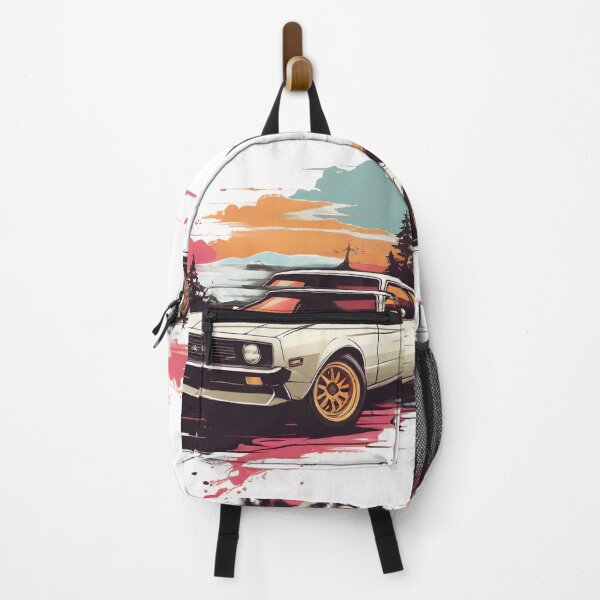 Item preview, Blazing Speed: Sports Car Design with Fire Splash and Fractal Elements designed and sold by StellarValor.