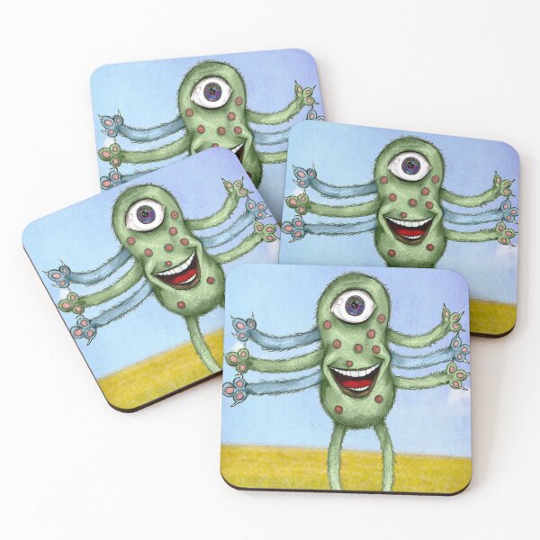 Item preview, cute monster designed and sold by matan kohn.