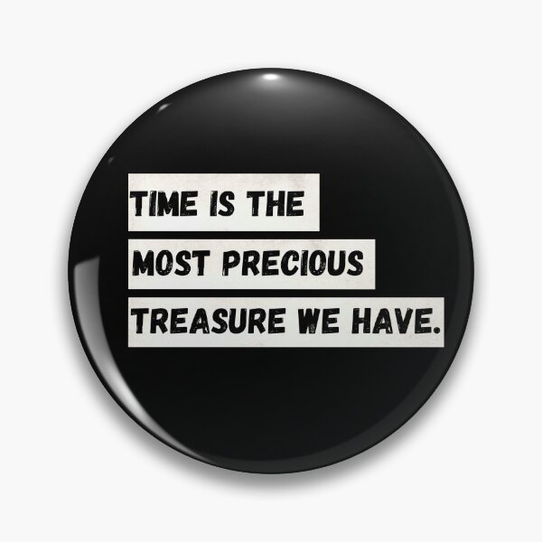 Item preview, Text art design.Time is the most precious. designed and sold by elnexshop.