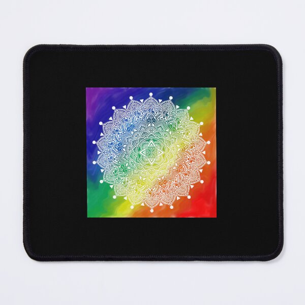 Item preview, Rainbow mandala designed and sold by Artelligentt.