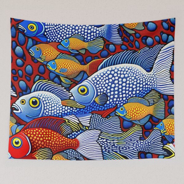 Aperçu de l'œuvre Neon Shoal 2 créée et vendue par ramboe.