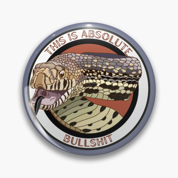 Item preview, This Is Absolute Bullshit | Bull Snake  designed and sold by Lily Hamilton.
