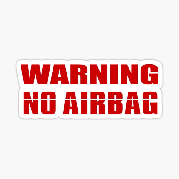 Airbag Stickers for Sale