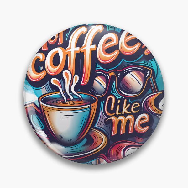 Artikelvorschau, Dampfende Persönlichkeit: Hot Coffee Like Me Design entworfen und verkauft von aiart-cutegirl.