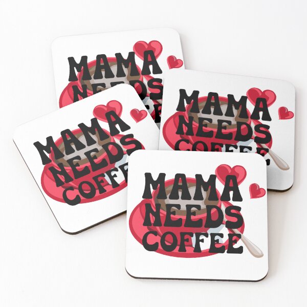 Item preview, Mama needs coffie designed and sold by BeaGraphicsDesign.